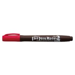 フェイスペイントM 筆 レッド KFF-F-R