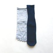 MEN’S 冷え取り靴下 シルクと綿 2足セット SO4399-02