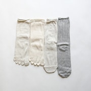 MEN’S 冷え取り靴下 シルクと綿 4足セット SO3824-08
