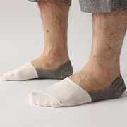 MEN’S シルク混カバーソックス SO4447-01