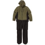 CWA21M 241-1989500-180-L KH [8WAYセットアップレインウェア メンズ Lサイズ カーキ]