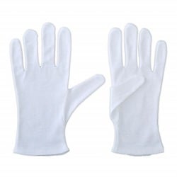 薄型インナーコットン手袋 8枚入 [アンダー手袋 乾燥対策 ガーデニング]