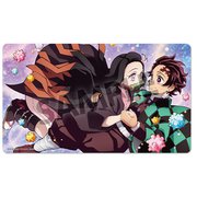 鬼滅の刃 ラバーマット 竈門炭治郎＆竈門禰豆子 [キャラクターグッズ]