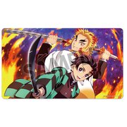鬼滅の刃 ラバーマット 竈門炭治郎＆煉獄杏寿郎 [キャラクターグッズ]