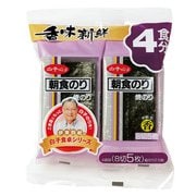 朝食のり 香 焼のり 4袋詰 (8切5枚) [焼きのり]