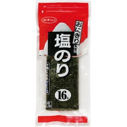 おにぎりには、塩のり 3切16枚 [味付けのり]