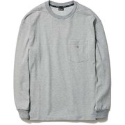 クールマックスピケロングスリーブティーシャツ COOLMAX(R) Pique L/S T-shirt GL40113P ミックスグレー(XG) XLサイズ [アウトドア カットソー メンズ]
