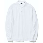 クールマックスピケロングスリーブポロシャツ COOLMAX(R) Pique L/S Polo Shirt GL40111P ホワイト(W) Sサイズ [アウトドア シャツ メンズ]