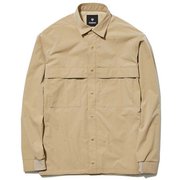 スクエアボックスコーチシャツ Square Box Coach Shirt GL51114P クレイベージュ(CB) Sサイズ [アウトドア シャツ メンズ]