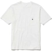 ワンポイントエンブロイダリーハーフスリーブティー One Point Embroidery H/S Tee GL60148P ホワイト(W) XLサイズ [アウトドア Tシャツ メンズ]