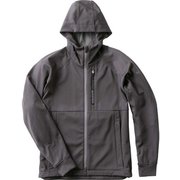 GWM フーデッドパーカー GSM22007 ミックスグレー(Z) XLサイズ [スポーツ用品 バイク パーカー]