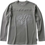 ソークール ロンググラフィックTシャツ GSM24004 グレー(H) Sサイズ [アウトドア アンダーウェア メンズ]