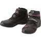 Gベクター ツーリングシューズ GSM1054 ブラック×レッド(KR) 25cm [バイクシューズ ユニセックス]