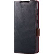 Galaxy S21 5G/手帳型/ステッチ/ブラック PM-G211PLFYBK