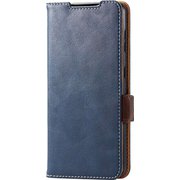 Galaxy S21 5G/手帳型/ステッチ/ネイビー PM-G211PLFYNV