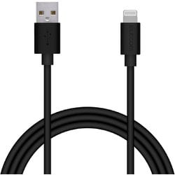 USB Type-A to Lightningケーブル スタンダード MFI認証 1.0m ブラック MPA-UAL10BK