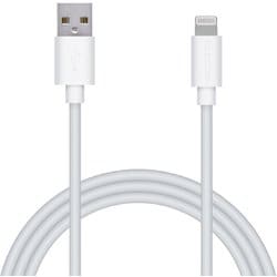 USB Type-A to Lightningケーブル スタンダード MFI認証 1.0m ホワイト MPA-UAL10WH