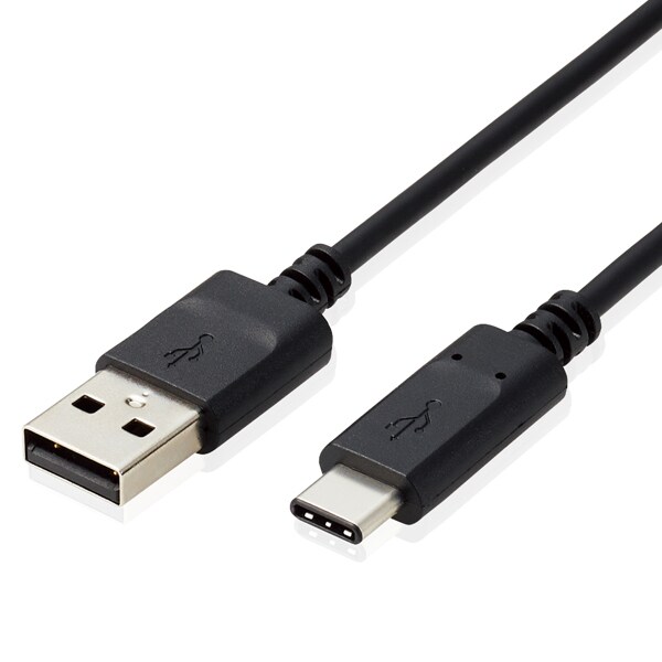 GM-U2CAC10BK [USB2.0ケーブル USB-A TypeC PS5対応 コントローラー充電 1m]