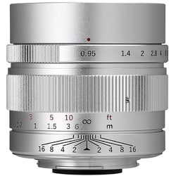 SPEEDMASTER 35mm F0.95 II (MFT） SV [スピードマスター単焦点レンズ シルバー マイクロフォーサーズマウント]