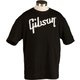 Distressed Gibson Logo T （Black） LG GA-BLKTLG