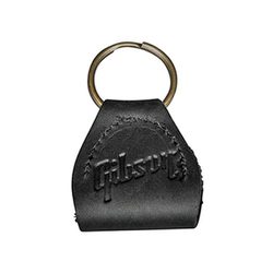 Premium Leather Pickholder Keychain Keychain AKYC-BLK