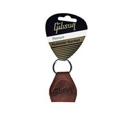 Premium Leather Pickholder Keychain Keychain AKYC-BRN