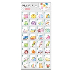 メニューチック ステッカー 菓子処 福丸 80437