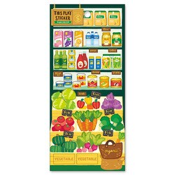 ディスプレイ ステッカー Supermarket 80523