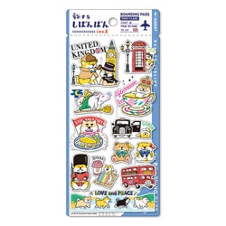 旅するしばんばんシール イギリス 79431
