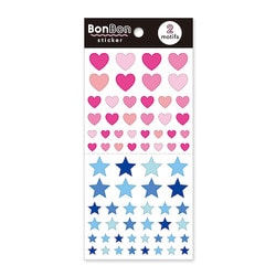 BonBon sticker（ボンボンステッカー） ハート＆スター 2 80682