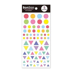 BonBon sticker（ボンボンステッカー） まる＆さんかく 80683