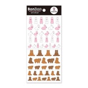 BonBon sticker（ボンボンステッカー） うさぎ＆くま 80694