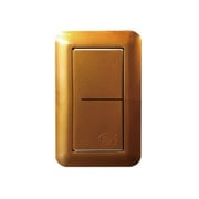 超抗菌 照明スイッチカバー(2口) C-05P