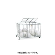 ボール整理カゴ角-5フタ付 EKE238 [ボールカゴ バレー]