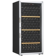 ワインセラー ガラス扉/黒/棚3枚 最大182本収納 OVM03