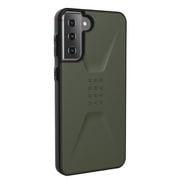 UAG製 CIVILIAN オリーブ Galaxy S21+ 用 UAG-RGLXS21PLSC-OL