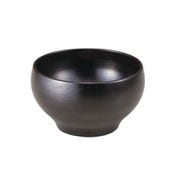 山中塗 木製 ボウル 汁椀 M 11cm 桜 丸椀 黒 SO-0554