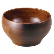 山中塗 木製 ボウル 汁椀 S 約10cm 桜 丸椀 茶 SO-0556