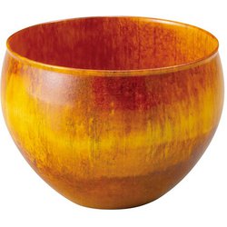 山中塗 Colorful 木製 猪口 約6cm イエロー SX-0653