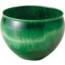 山中塗 Colorful 木製 猪口 約6cm グリーン SX-0655
