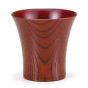 山中塗 木製 カップ 欅 レッド SX-0580