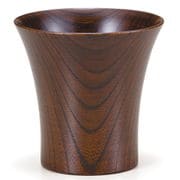 山中塗 木製 カップ 欅 ブラウン SX-0584