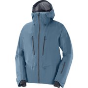 QST 3L SHELL Jacket Mens LC1575100 Mallard Blue Lサイズ [スキーウェア ジャケット メンズ]