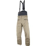 QST 3L SHELL BIB Pants Mens LC1575400 ROASTED CASHEW Sサイズ [スキーウェア パンツ メンズ]