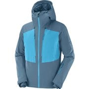 HIGHLAND Jacket Mens LC1583000 Mallard Blue Lサイズ [スキーウェア ジャケット メンズ]
