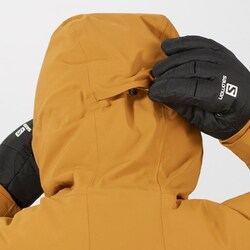 ヨドバシ.com - サロモン SALOMON HIGHLAND Jacket Mens LC1583400 BRONZE BROWN/CUMIN Mサイズ  [スキーウェア ジャケット メンズ] 通販【全品無料配達】