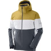 SLALOM Jacket Mens LC1587700 EBONY/WHITE/CUMIN Sサイズ [スキーウェア ジャケット メンズ]