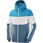 SLALOM Jacket Mens LC1587800 Mallard Blue/WHITE/BARRIER REEF Sサイズ [スキーウェア ジャケット メンズ]