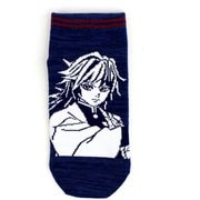 67S28608S 鬼滅の刃 ソックス 冨岡義勇 [キャラクターグッズ 19～24cm]