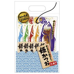 姫かつおスティック 5本入(しょうゆ味・ゆず味・ピリ辛味・にんにく味・塩レモン味)